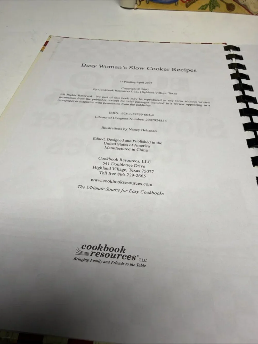 Crock Pot Cookbooks Lot/2 Busy Woman’s Slow Cooker Recipes & Fix-It & Forget It